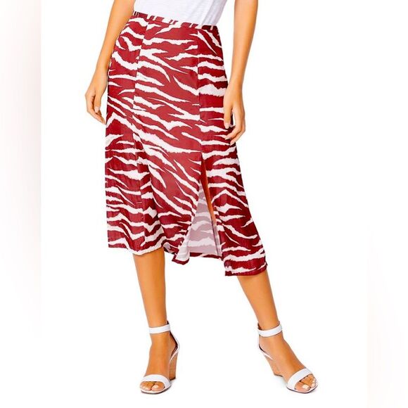 NWT Paige Larsa Animal Print Skirt Size 2 - Picture 1 of 8